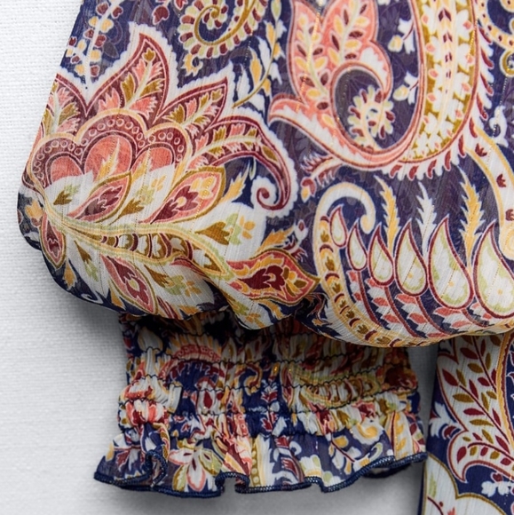 Zara print dress - Picture 2 of 2